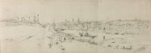 Newcastle depuis la rive sud